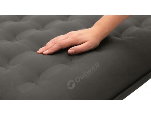 Pripučiamas čiužinys Outwell Flow Airbed Single, 200 x 80 x 20 cm, Black