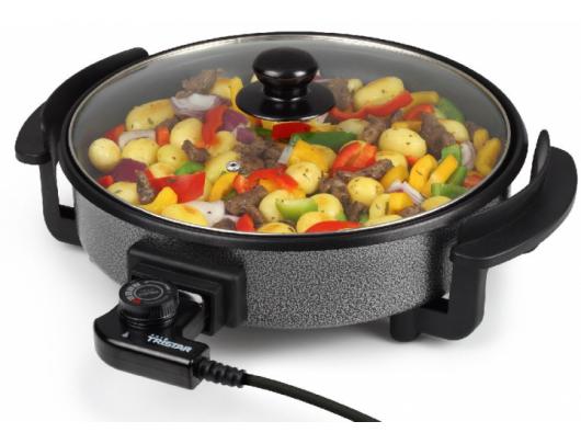 Grilis Tristar PZ-2963 Grill, Diameter 30 cm, Lid included, Fixed handle, Black