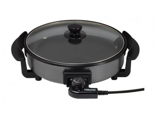 Grilis Tristar PZ-2963 Grill, Diameter 30 cm, Lid included, Fixed handle, Black