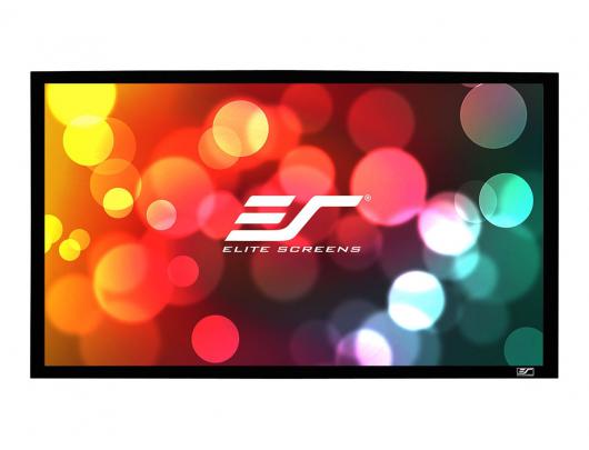 Projektoriaus ekranas Elite Screens ER135WH1 Sable Fixed Frame HDTV Projection Screen (66.0x117.7")