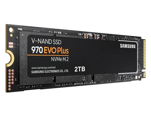 SSD diskas Samsung 970 Evo Plus 2000 GB, SSD interface M.2 NVME, Write speed 3300 MB/s, Read speed 3500 MB/s