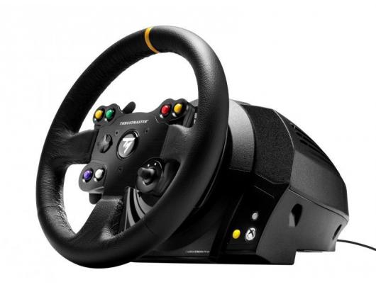 Žaidimų vairas Thrustmaster TX RW Leather Edition racer, wireless rechar mouse