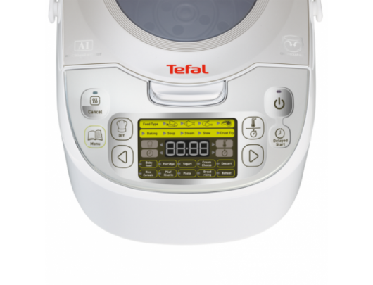 Multifunkcinis puodas TEFAL RK812110, 750 W, 5 L, 45 programų, sidabrinis