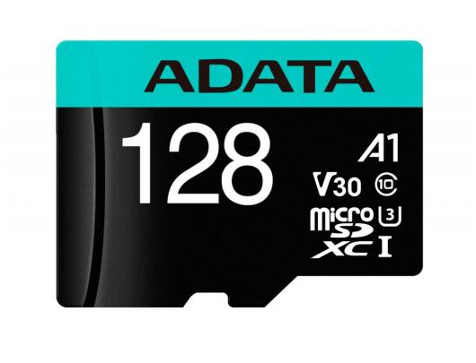 Atminties kortelė ADATA Premier Pro UHS-I U3 128GB Micro SDXC CL10 su SD adapteriu