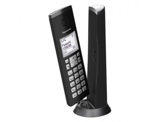 Telefonas Panasonic Cordless KX-TGK210FXB Black, Caller ID, Wireless connection, Conference call, Built-in display, Speakerphone