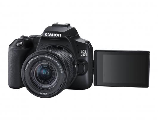 Fotoaparatas Canon EOS 250D EF-S 18-55mm III lens Black