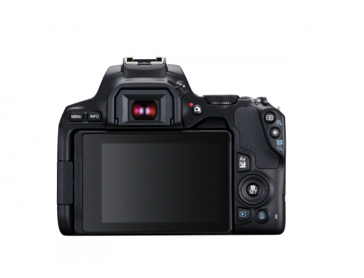 Fotoaparatas Canon EOS 250D EF-S 18-55mm III lens Black