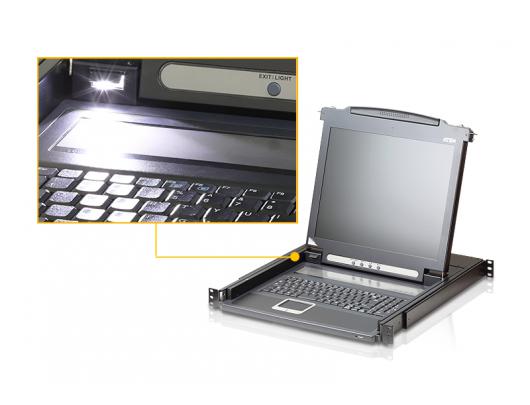 Komutatorius Aten PS/2 VGA 17" LCD Console