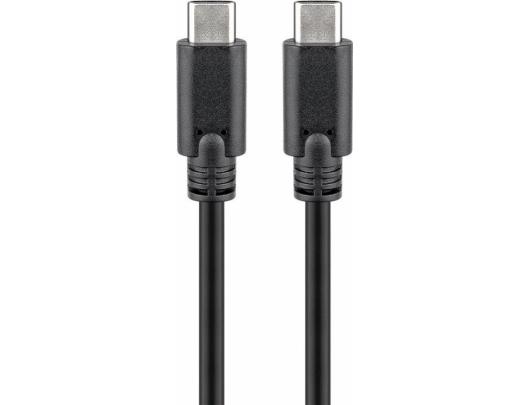 USB kabelis Goobay 38873 38873 USB-C cable (USB 3.2 generation 2x2, 5A) Black