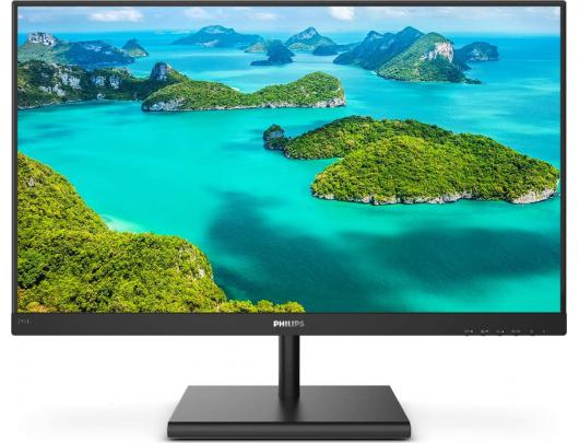 Monitorius Philips LCD 245E1S 23.8", IPS, QHD, 2560 x 1440, 16:9, 4 ms, 250 cd/m², Black
