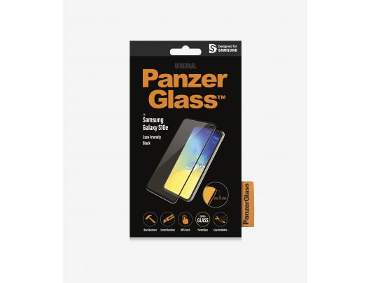 Ekrano apsauga PanzerGlass Samsung, Galaxy S10e, Glass, Black, Case Friendly