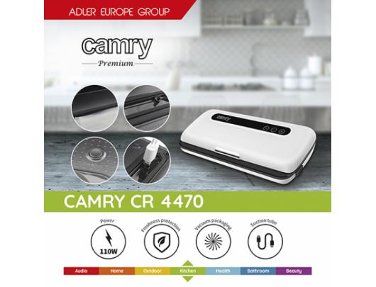 Vakuumatorius Camry Bar Vacuum sealer CR 4470 Power 110 W, White