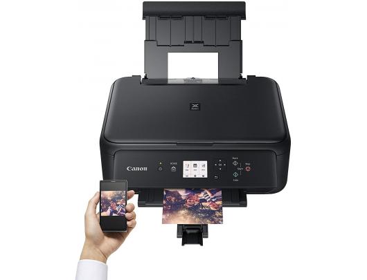Rašalinis daugiafunkcinis spausdintuvas Canon Multifunctional printer PIXMA TS5150 Colour, Inkjet, All-in-One, A4, Wi-Fi, Black