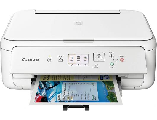 Rašalinis daugiafunkcinis spausdintuvas Canon Multifunctional printer  PIXMA TS5151 Colour, Inkjet, All-in-One, A4, Wi-Fi, White