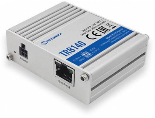 Maršrutizatorius Teltonika TRB140 LTE Router: No WiFi, 4G, SIM, Enthernet port, Micro USB Teltonika