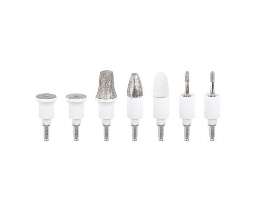 Elektrinė nagų dildė Medisana Manicure/Pedicure device with 7 attachments MP 815 White