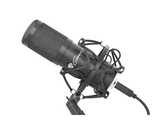 Mikrofonas Genesis Gaming Microphone, USB, Radium 400, Black