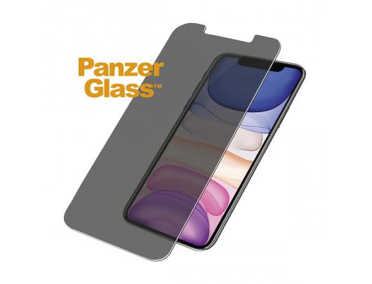 Ekrano apsauga PanzerGlass P2662 Apple, iPhone Xr/11, grūdintas stiklas, skaidrus, su privatumo filtru