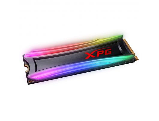 SSD diskas ADATA XPG SPECTRIX S40G RGB 512 GB, SSD interface M.2 NVME, Write speed 2400 MB/s, Read speed 3500 MB/s