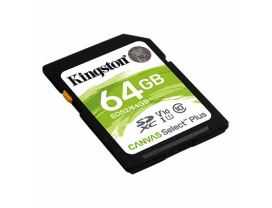 Atminties kortelė Kingston Canvas Select Plus UHS-I 64GB Micro SDXC CL10