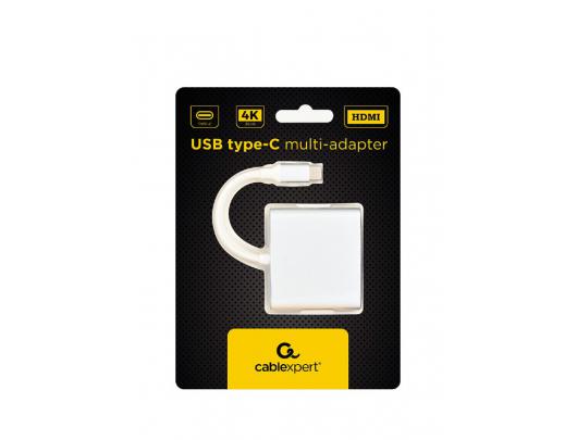 Jungčių stotelė Cablexpert USB type-C multi-adapter
