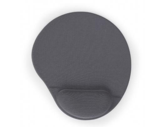 Pelės kilimėlis Gembird MP-GEL-GR Gel mouse pad with wrist support, grey Comfortable Grey, Gel mouse pad