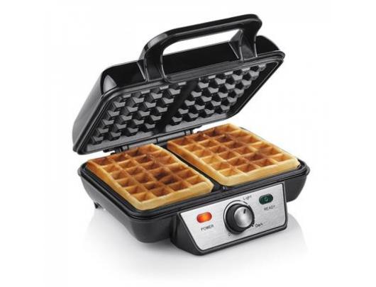 Vaflinė Tristar Waffle maker WF-2195 1000 W, Number of pastry 2, Belgium, Black