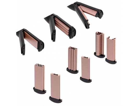 Žnyplės plaukams Camry Hair Styler CR 2024 1200 W Black/Rose gold