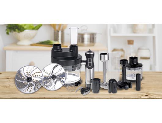 Trintuvas (blenderis) Camry Blender CR 4623 Hand Blender, 1600 W, Number of speeds Variable, Turbo mode, Chopper, Ice crushing, Black