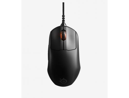 Žaidimų pelė SteelSeries Gaming Mouse Prime, RGB LED light, Black, Wired
