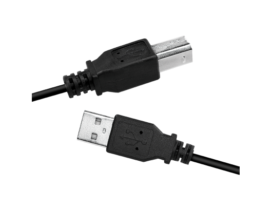 Kabelis Logilink USB cable USB 2.0 A to B 2x male CU0009B 5 m, USB-A male, USB-B male