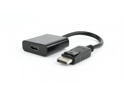 Adapteris Cablexpert DisplayPort to HDMI adapter cable, Black