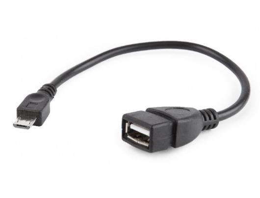 Kabelis Cablexpert USB OTG AF to Micro BM cable, 0.15 m
