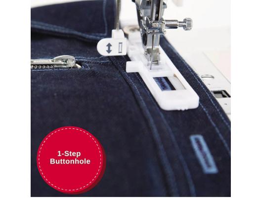 Siuvimo mašina Singer 4432 Heavy Duty Sewing Machine Number of stitches 110 Number of buttonholes 1 Grey