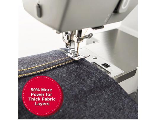 Siuvimo mašina Singer 4432 Heavy Duty Sewing Machine Number of stitches 110 Number of buttonholes 1 Grey