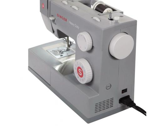 Siuvimo mašina Singer 4432 Heavy Duty Sewing Machine Number of stitches 110 Number of buttonholes 1 Grey