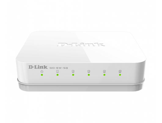 Komutatorius D-Link Switch GO-SW-5G/E Unmanaged, Desktop, 1GBps (RJ-45) ports quantity 5