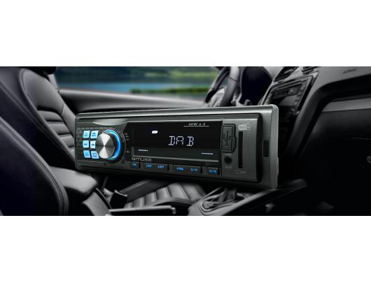 Automagnetola Muse M-199 Car radio MP3 player with Bluetooth, USB/SD, 4 x 40 W, No