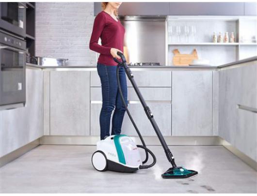 Garų valytuvas Polti PTEU0277 Vaporetto Smart 100_T 1500 W, garų slėgis 4 bar, vandens talpa 2 L, White