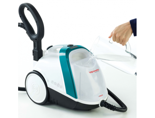 Garų valytuvas Polti PTEU0277 Vaporetto Smart 100_T 1500 W, garų slėgis 4 bar, vandens talpa 2 L, White