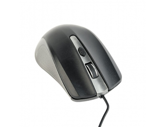 Pelė Gembird MUS-4B-01-GB Optical Mouse, Spacegrey/Black, USB