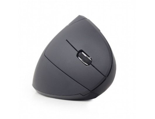 Belaidė pelė Gembird MUSW-ERGO-01 2.4GHz Wireless Optical Mouse, USB, Wireless connection, Black