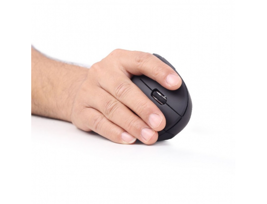 Belaidė pelė Gembird MUSW-ERGO-01 2.4GHz Wireless Optical Mouse, USB, Wireless connection, Black