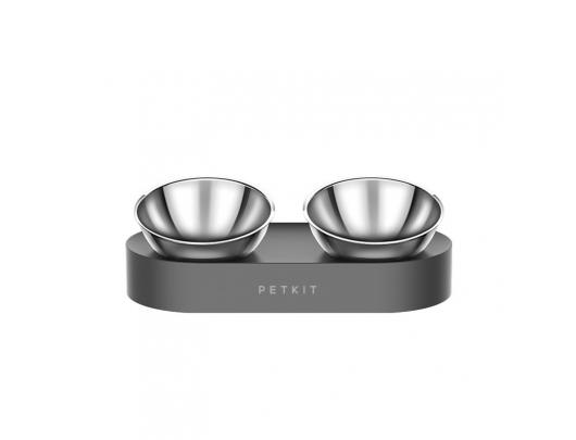 Dubenėlis PETKIT 15° Adjustable Stainless Steel Bowls Fresh Nano Capacity 0.48 L, Material ABS/Stainless Steel, Black