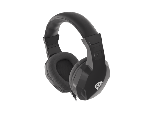 Ausinės GENESIS ARGON 100 Gaming Headset, On-Ear, Wired, Microphone, Black