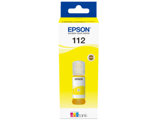 Rašalo kasetė Epson 112 EcoTank Pigment C13T06C44A Bottle, Yellow