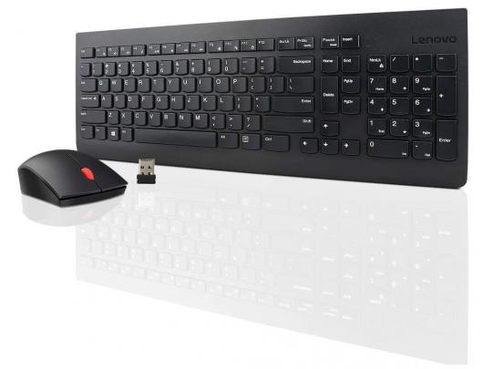 Klaviatūra+pelė Lenovo Wireless Combo Keyboard & Mouse 510 2.4 GHz Wireless via Nano USB, Keyboard layout English, Black
