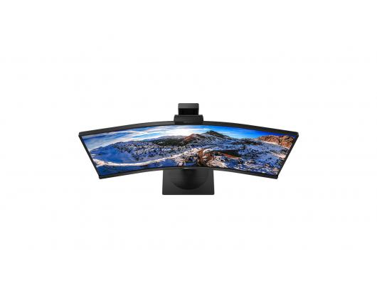 Monitorius Philips Curved UltraWide 346P1CRH 34 ", VA, WQHD, 3440x1440, 21:9, 4 ms, 500 cd/m², Black