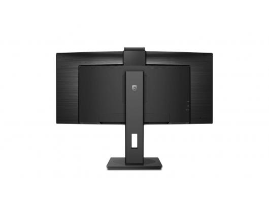 Monitorius Philips Curved UltraWide 346P1CRH 34 ", VA, WQHD, 3440x1440, 21:9, 4 ms, 500 cd/m², Black
