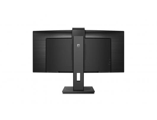 Monitorius Philips Curved UltraWide 346P1CRH 34 ", VA, WQHD, 3440x1440, 21:9, 4 ms, 500 cd/m², Black